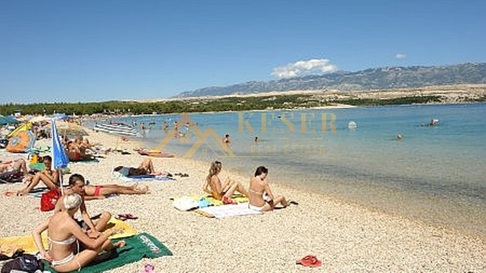 PAG, ZRĆE, LARGE LAND, 200 METERS FROM THE PARTY ZONE!