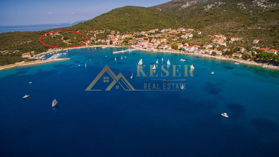 CRES, MARTINŠĆICA, 816 m2, ERSTE REIHE AM MEER!!!