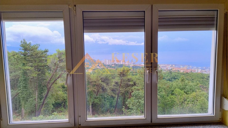 RIJEKA, DRENOVA, 54 m2, AUSSICHT, BALKON + LOGGIA...