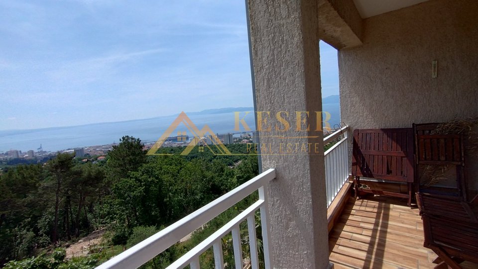 RIJEKA, DRENOVA, 54 m2, AUSSICHT, BALKON + LOGGIA...