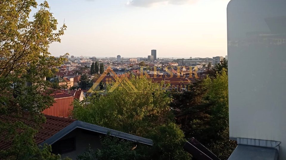 ZAGREB, MAKSIMIR, JORDANOVAC, WOHNUNG MIT ZWEI BALKONEN