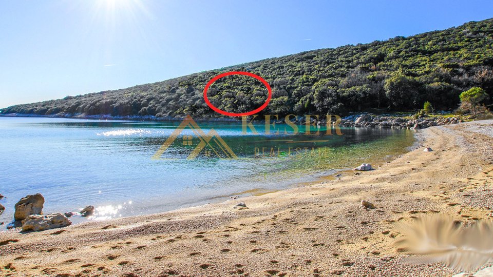 CRES, KRUŠĆICA, PRIMA FILA AL MARE, IDEALE PER CAMPER